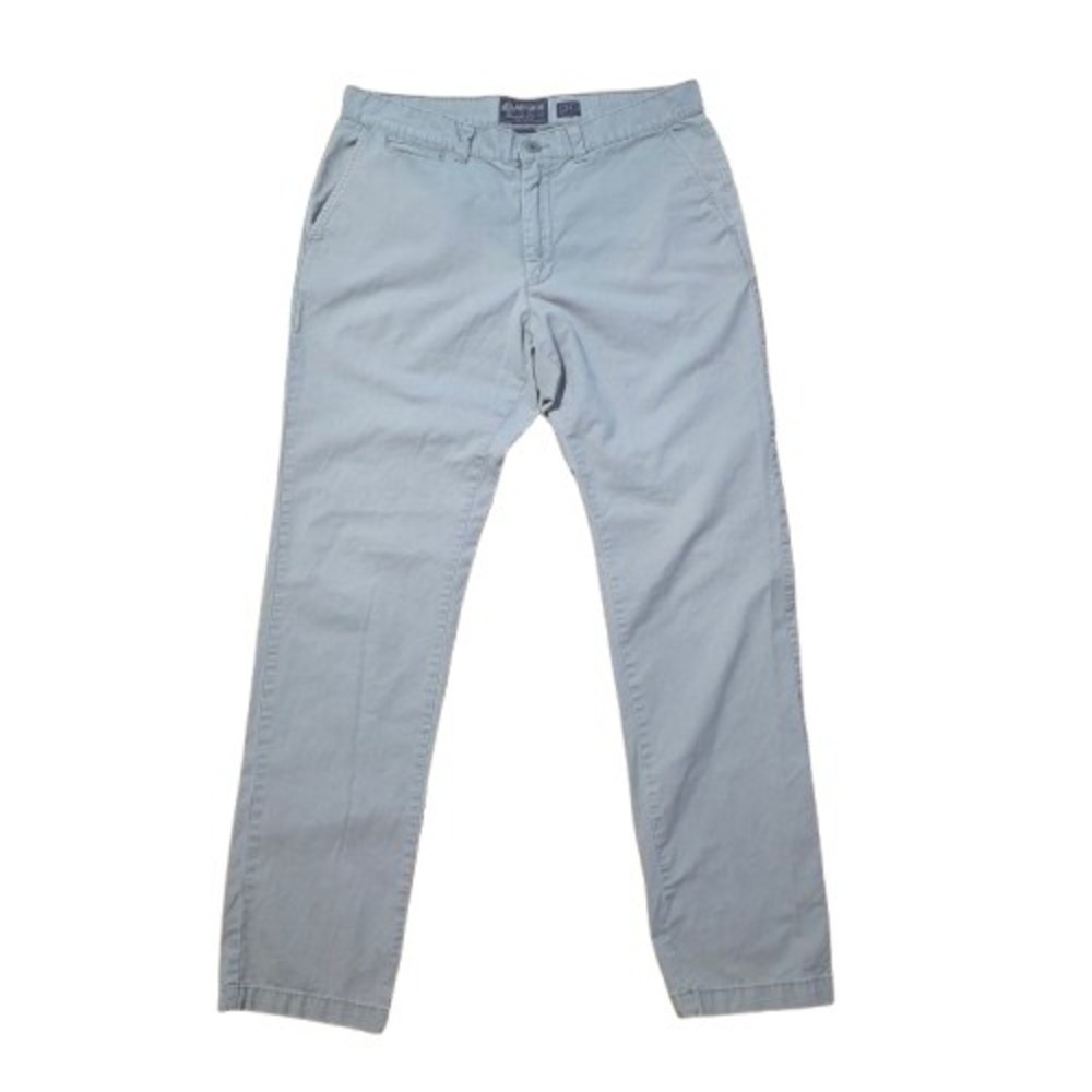 American Rag Cie Pants Size 34x34 Straight Leg Chino 100% Cotton Gray